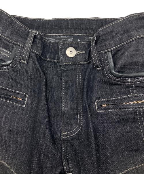 THE DEGNER CLASSIC BRAND（ザ・デグナー・クラシック・ブランド）THE DEGNER CLASSIC BRAND (ザ・デグナー・クラシック・ブランド) プロテクターパンツ ブラック サイズ:Lの古着・服飾アイテム