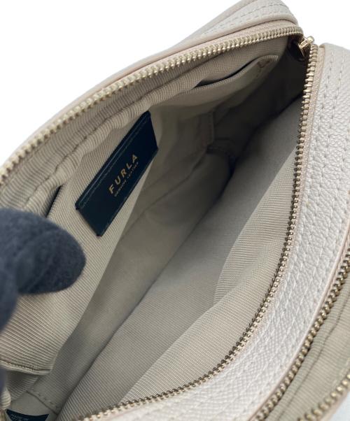 FURLA（フルラ）FURLA (フルラ) ミニショルダーバッグ 	LILLI ベージュの古着・服飾アイテム