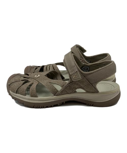 KEEN（キーン）KEEN (キーン) ローズ サンダル  グレー サイズ:24.5の古着・服飾アイテム