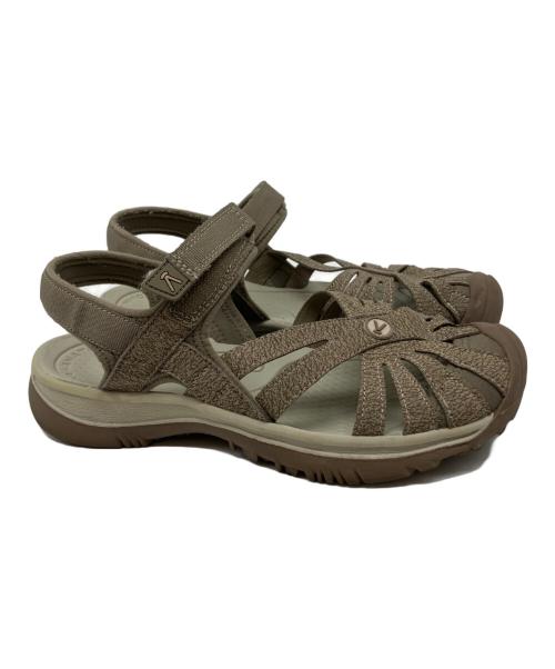 KEEN（キーン）KEEN (キーン) ローズ サンダル  グレー サイズ:24.5の古着・服飾アイテム