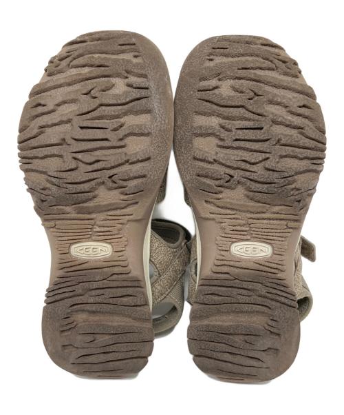 KEEN（キーン）KEEN (キーン) ローズ サンダル  グレー サイズ:24.5の古着・服飾アイテム
