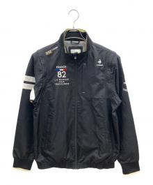 le coq sportif GOLF（ルコック スポルティフ ゴルフ）の古着「ウインドブレーカー」｜ブラック×ホワイト