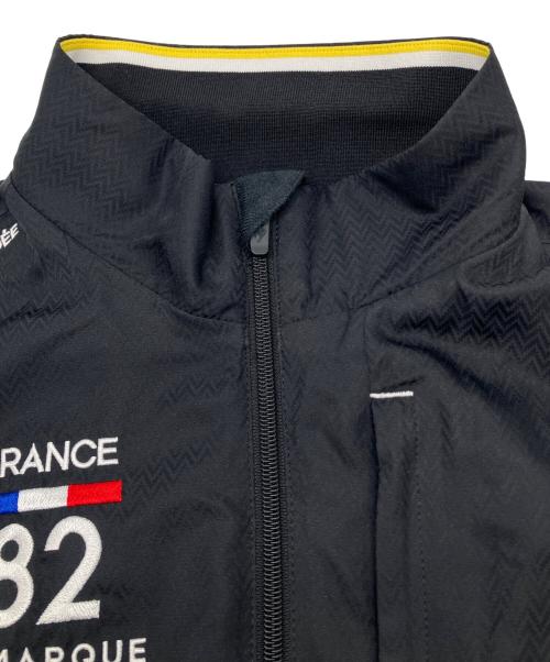 le coq sportif GOLF（ルコック スポルティフ ゴルフ）le coq sportif GOLF (ルコック スポルティフ ゴルフ) ウインドブレーカー ブラック×ホワイト サイズ:Lの古着・服飾アイテム