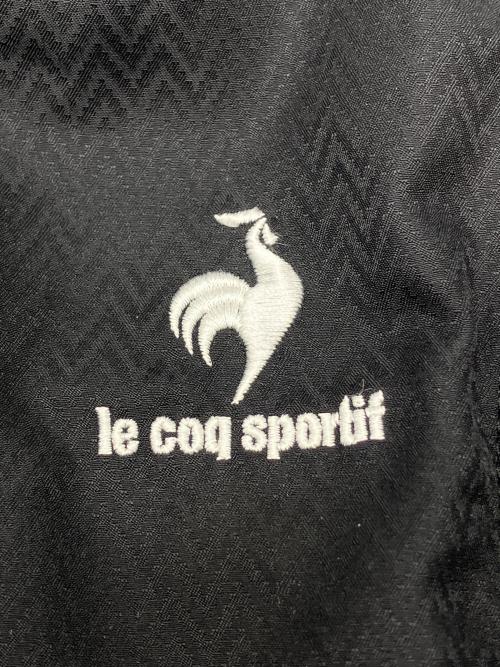 le coq sportif GOLF（ルコック スポルティフ ゴルフ）le coq sportif GOLF (ルコック スポルティフ ゴルフ) ウインドブレーカー ブラック×ホワイト サイズ:Lの古着・服飾アイテム