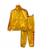 adidasアディダス）の古着「セットアップジャージ」｜オレンジ×レッド