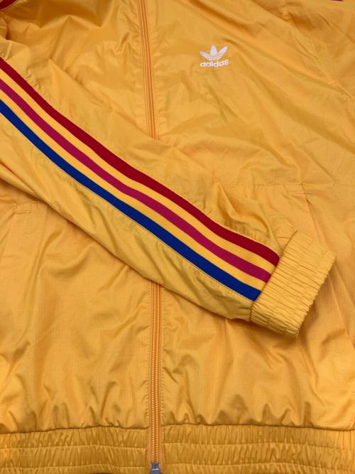 adidas（アディダス）adidas (アディダス) セットアップジャージ オレンジ×レッド サイズ:トップス(S)ボトムス(M)の古着・服飾アイテム