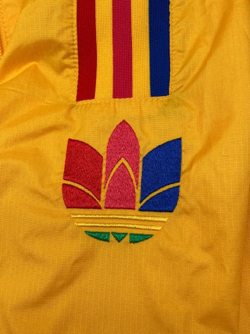 adidas（アディダス）adidas (アディダス) セットアップジャージ オレンジ×レッド サイズ:トップス(S)ボトムス(M)の古着・服飾アイテム
