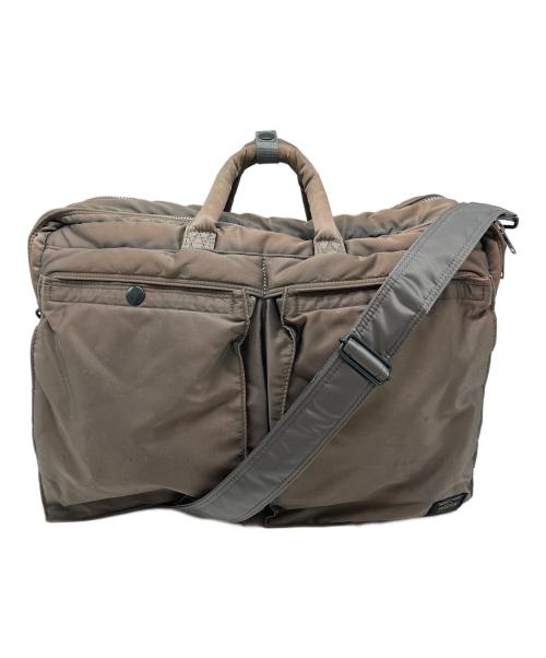 PORTER（ポーター）PORTER (ポーター) TANKER(タンカー)　3WAY BOSTON BAG(L) カーキの古着・服飾アイテム