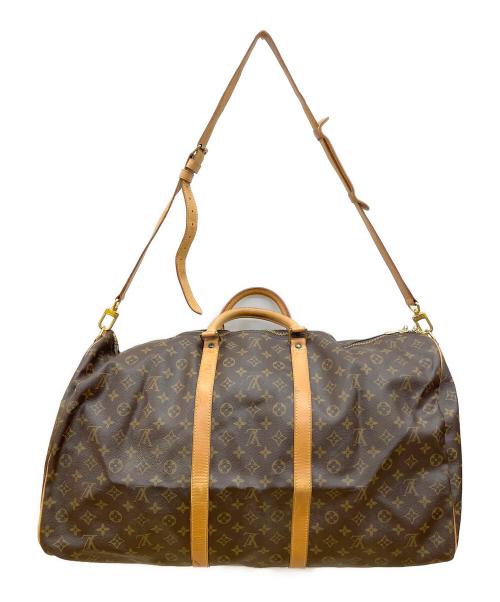 LOUIS VUITTON（ルイ ヴィトン）LOUIS VUITTON (ルイ ヴィトン) モノグラム 	キーポル・バンドリエール60　ボストンバッグ ブラウンの古着・服飾アイテム