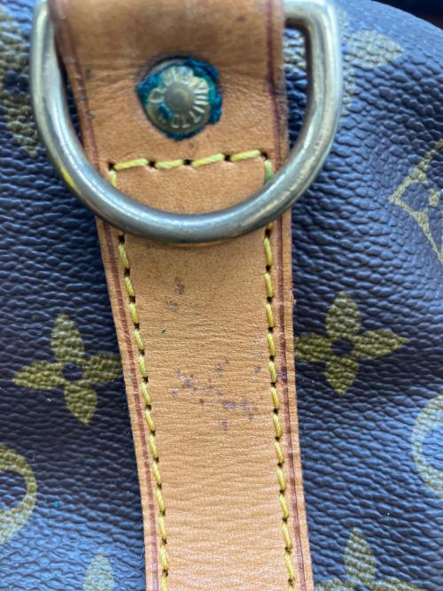 LOUIS VUITTON（ルイ ヴィトン）LOUIS VUITTON (ルイ ヴィトン) モノグラム 	キーポル・バンドリエール60　ボストンバッグ ブラウンの古着・服飾アイテム