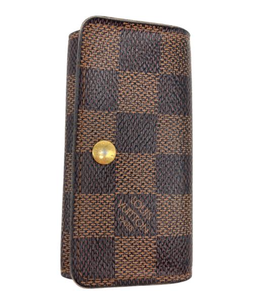 LOUIS VUITTON（ルイ ヴィトン）LOUIS VUITTON (ルイ ヴィトン) キーケース ブラウンの古着・服飾アイテム