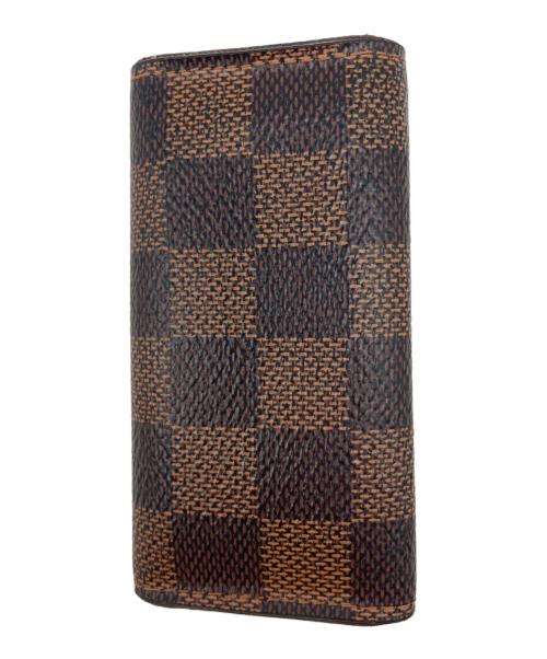 LOUIS VUITTON（ルイ ヴィトン）LOUIS VUITTON (ルイ ヴィトン) キーケース ブラウンの古着・服飾アイテム