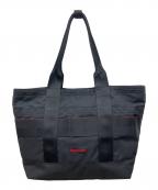 BRIEFINGブリーフィング）の古着「DISCRETE TOTE　トートバッグ」｜ブラック×レッド