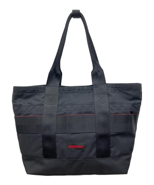 BRIEFING（ブリーフィング）BRIEFING (ブリーフィング) DISCRETE TOTE　トートバッグ ブラック×レッドの古着・服飾アイテム