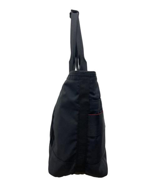 BRIEFING（ブリーフィング）BRIEFING (ブリーフィング) DISCRETE TOTE　トートバッグ ブラック×レッドの古着・服飾アイテム