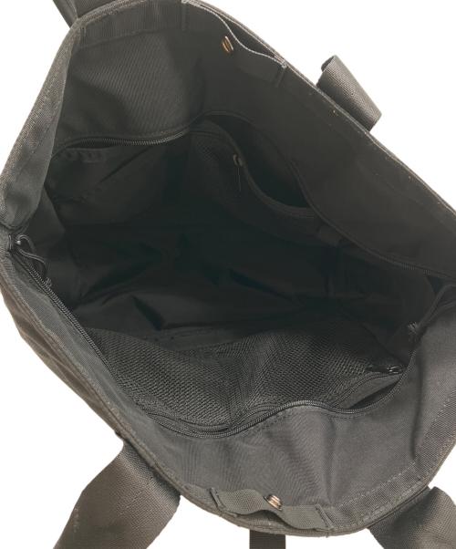 BRIEFING（ブリーフィング）BRIEFING (ブリーフィング) DISCRETE TOTE　トートバッグ ブラック×レッドの古着・服飾アイテム