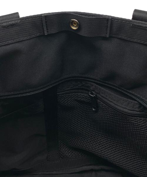 BRIEFING（ブリーフィング）BRIEFING (ブリーフィング) DISCRETE TOTE　トートバッグ ブラック×レッドの古着・服飾アイテム
