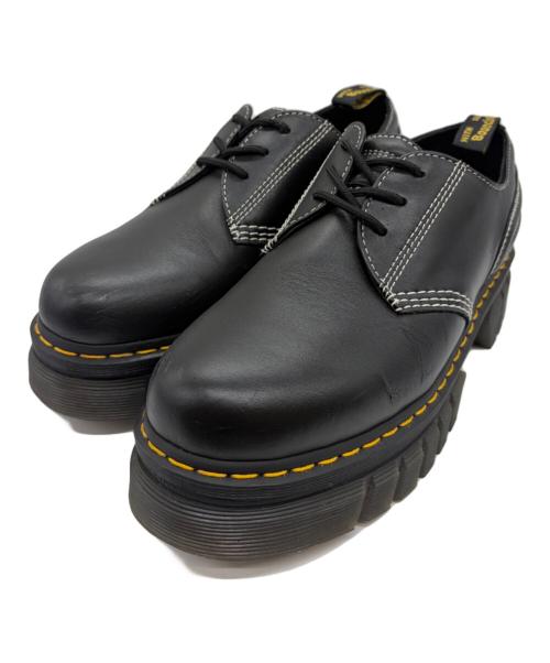 Dr.Martens（ドクターマーチン）Dr.Martens (ドクターマーチン) AUDRICK 3EYE SHOE ブラック×イエロー サイズ:UK9　EU43の古着・服飾アイテム