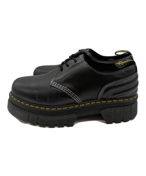 Dr.Martens（ドクターマーチン）Dr.Martens (ドクターマーチン) AUDRICK 3EYE SHOE ブラック×イエロー サイズ:UK9　EU43の古着・服飾アイテム