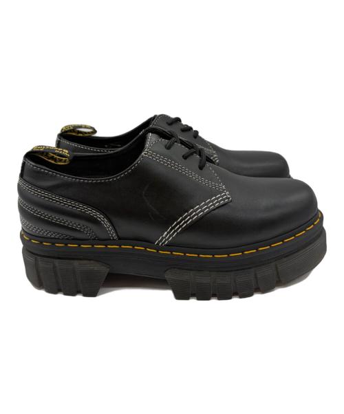 Dr.Martens（ドクターマーチン）Dr.Martens (ドクターマーチン) AUDRICK 3EYE SHOE ブラック×イエロー サイズ:UK9　EU43の古着・服飾アイテム