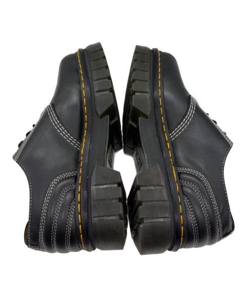 Dr.Martens（ドクターマーチン）Dr.Martens (ドクターマーチン) AUDRICK 3EYE SHOE ブラック×イエロー サイズ:UK9　EU43の古着・服飾アイテム