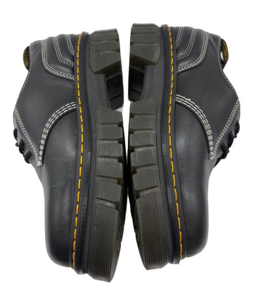 Dr.Martens（ドクターマーチン）Dr.Martens (ドクターマーチン) AUDRICK 3EYE SHOE ブラック×イエロー サイズ:UK9　EU43の古着・服飾アイテム