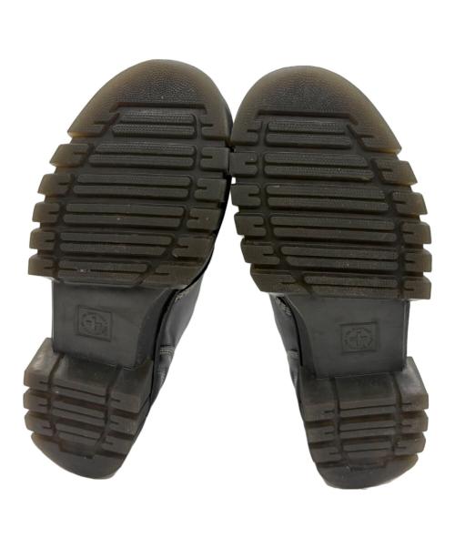 Dr.Martens（ドクターマーチン）Dr.Martens (ドクターマーチン) AUDRICK 3EYE SHOE ブラック×イエロー サイズ:UK9　EU43の古着・服飾アイテム