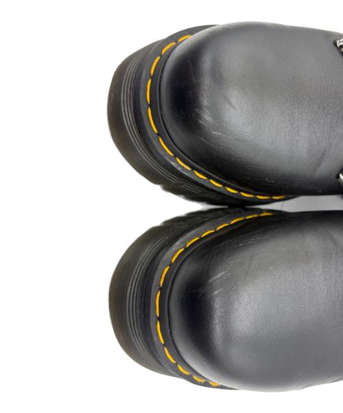 Dr.Martens（ドクターマーチン）Dr.Martens (ドクターマーチン) AUDRICK 3EYE SHOE ブラック×イエロー サイズ:UK9　EU43の古着・服飾アイテム
