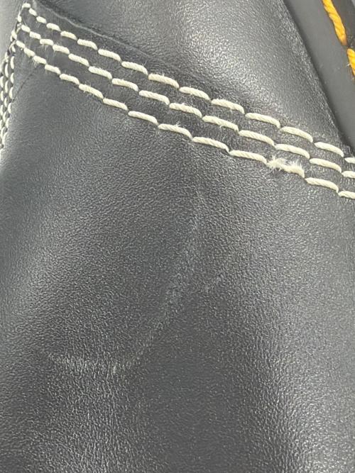Dr.Martens（ドクターマーチン）Dr.Martens (ドクターマーチン) AUDRICK 3EYE SHOE ブラック×イエロー サイズ:UK9　EU43の古着・服飾アイテム