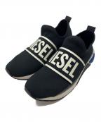 DIESELディーゼル）の古着「スリッポン」｜ブラック