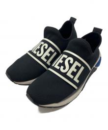 DIESEL（ディーゼル）の古着「スリッポン」｜ブラック