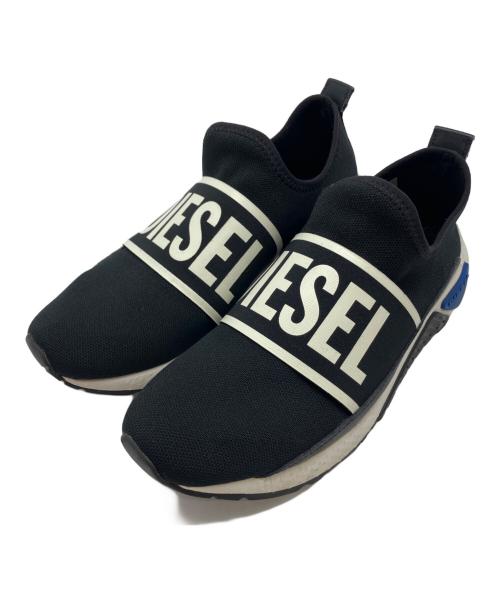 DIESEL（ディーゼル）DIESEL (ディーゼル) スリッポン ブラック サイズ:27cmの古着・服飾アイテム
