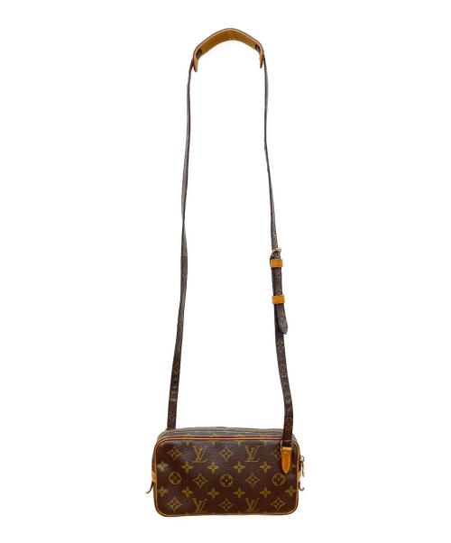 LOUIS VUITTON（ルイ ヴィトン）LOUIS VUITTON (ルイ ヴィトン) ショルダーバッグ モノグラム ポシェット マルリーバンドリエール ブラウンの古着・服飾アイテム