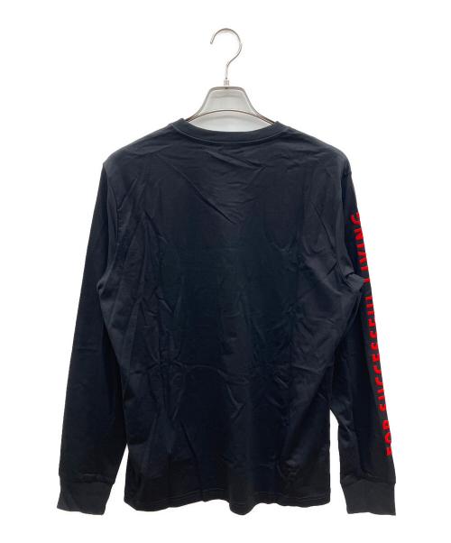 DIESEL（ディーゼル）DIESEL (ディーゼル) ロングスリープTシャツ ブラック サイズ:Ｍの古着・服飾アイテム