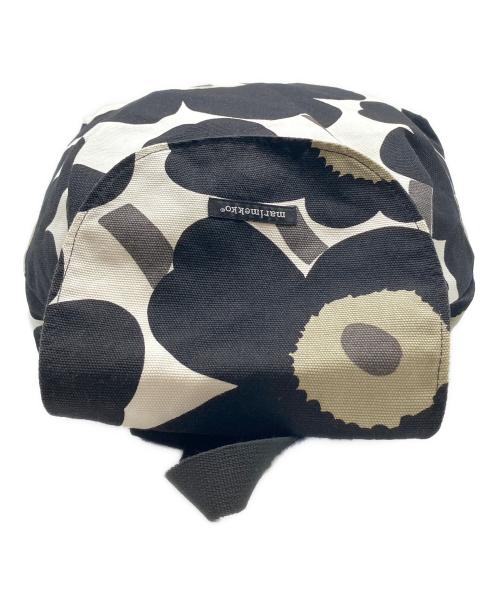marimekko（マリメッコ）marimekko (マリメッコ) リュック ホワイト×ブラックの古着・服飾アイテム