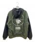 X-LARGE (エクストララージ) PUBLIC ENEMY (パブリック エネミー) 中綿ジャケット カーキ×ブラック サイズ:XL：4000円