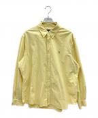 RALPH LAURENラルフローレン）の古着「長袖シャツ」｜イエロー