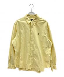 RALPH LAUREN（ラルフローレン）の古着「長袖シャツ」｜イエロー