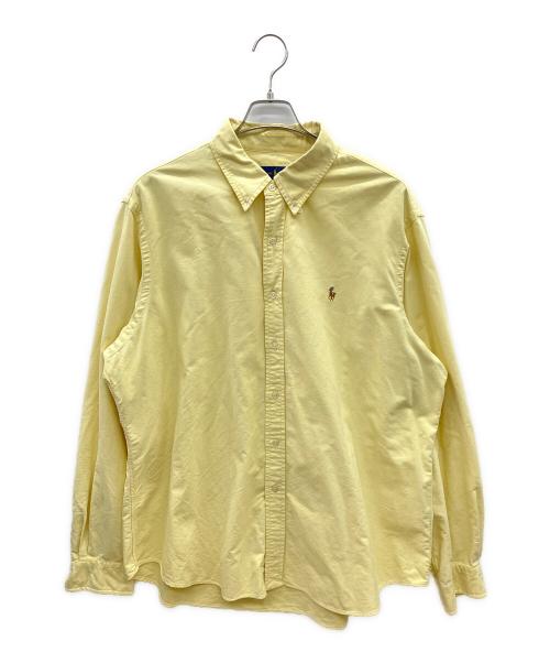 RALPH LAUREN（ラルフローレン）RALPH LAUREN (ラルフローレン) 長袖シャツ イエロー サイズ:XXLの古着・服飾アイテム