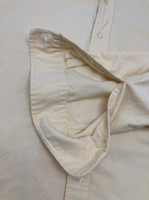 RALPH LAUREN（ラルフローレン）RALPH LAUREN (ラルフローレン) 長袖シャツ イエロー サイズ:XXLの古着・服飾アイテム
