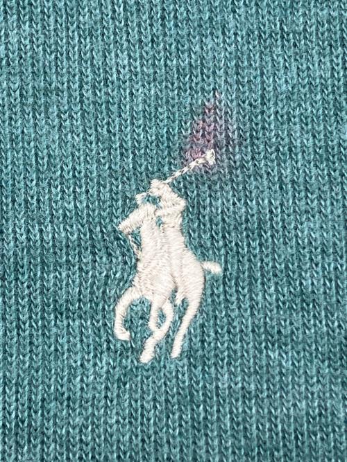 POLO RALPH LAUREN（ポロ・ラルフローレン）POLO RALPH LAUREN (ポロ・ラルフローレン) ハーフジップスウェット グリーン サイズ:XXLの古着・服飾アイテム