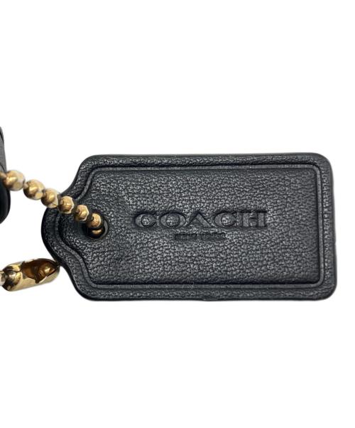 COACH（コーチ）COACH (コーチ) ショルダーバッグ シグネチャー ブラック×ブラウンの古着・服飾アイテム