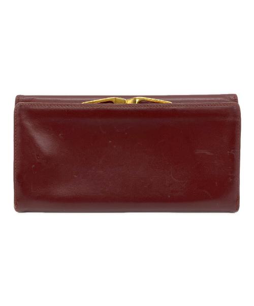 Cartier（カルティエ）Cartier (カルティエ) 長財布 ワインレッドの古着・服飾アイテム
