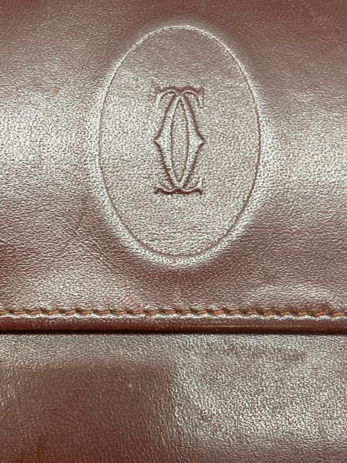 Cartier（カルティエ）Cartier (カルティエ) 長財布 ワインレッドの古着・服飾アイテム