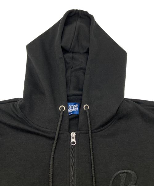 Paris Saint-Germain（パリサンジェルマン）Paris Saint-Germain (パリサンジェルマン) ジップパーカー ブラック サイズ:Lの古着・服飾アイテム