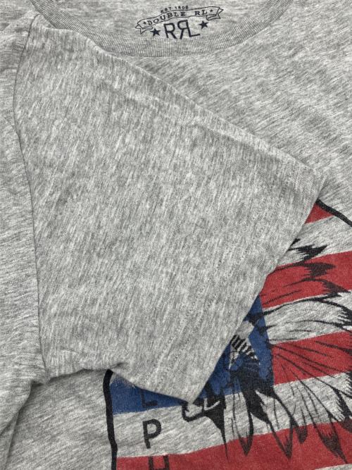 RRL（ダブルアールエル）RRL (ダブルアールエル) Tシャツ グレー サイズ:Sの古着・服飾アイテム
