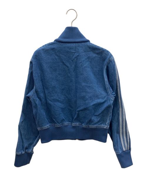 adidas（アディダス）adidas (アディダス) ブルゾン　アディカラー デニム トラックトップ インディゴ サイズ:Sの古着・服飾アイテム