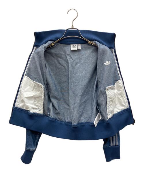 adidas（アディダス）adidas (アディダス) ブルゾン　アディカラー デニム トラックトップ インディゴ サイズ:Sの古着・服飾アイテム