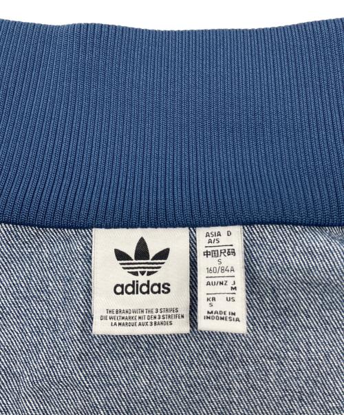 adidas（アディダス）adidas (アディダス) ブルゾン　アディカラー デニム トラックトップ インディゴ サイズ:Sの古着・服飾アイテム