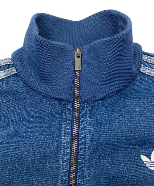 adidas（アディダス）adidas (アディダス) ブルゾン　アディカラー デニム トラックトップ インディゴ サイズ:Sの古着・服飾アイテム